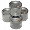 PVC food containers with tin lid