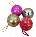 Christmas tin balls 5