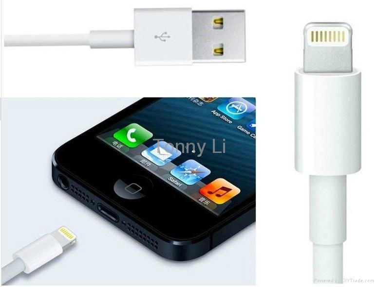 Factory supply 8pin Lightning to USB Cable for iPhone5 USB 2.0 Adapter Cable for 2