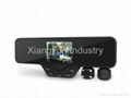 HD 1080P rearview mirror dvr camera car