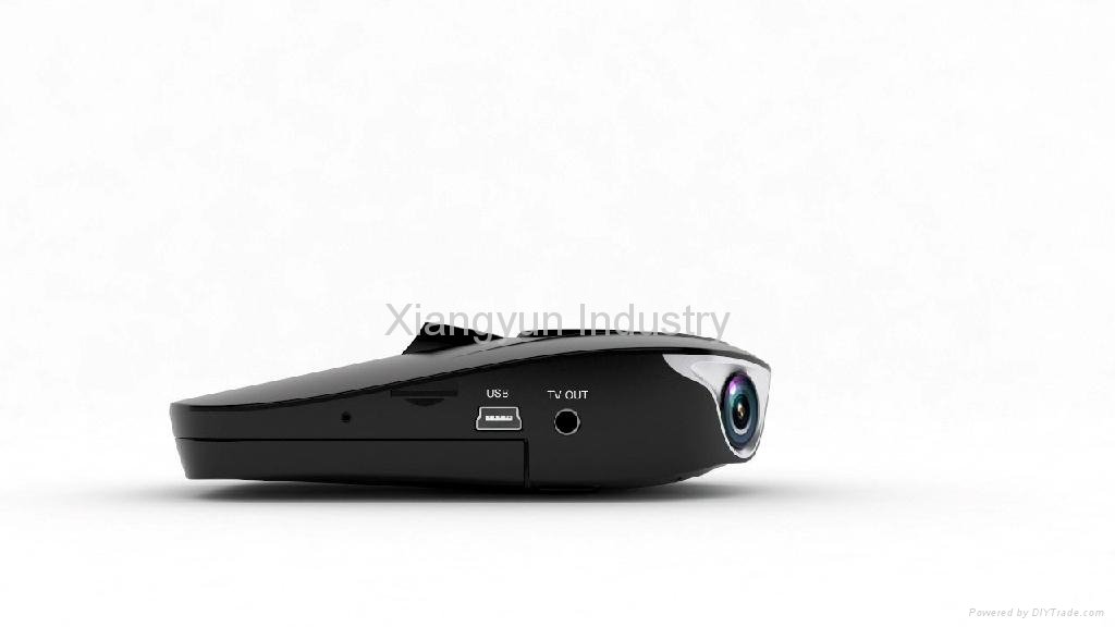 dvr camera car black box dash cam with 220 degree view angle lens 3