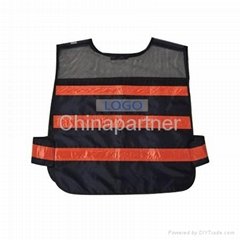 Hi vis police safety vest traffic vest reflective safety vest