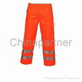 High visibility safety pants safety