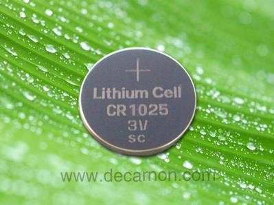 CR1025 Lithium Button Cell