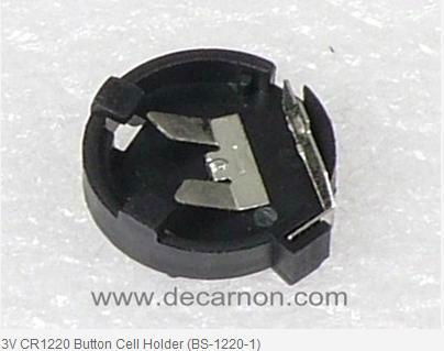 CR1220 Button Cell Holder (BS-1220-1) 