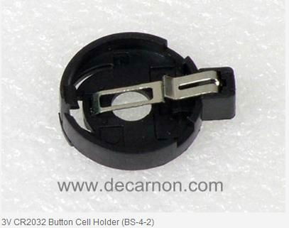 3V CR2032 Button Cell Holder (BS-4-2) 