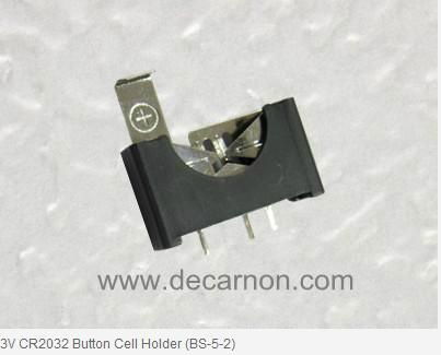 3V CR2032 Button Cell Holder (BS-4-2)  3