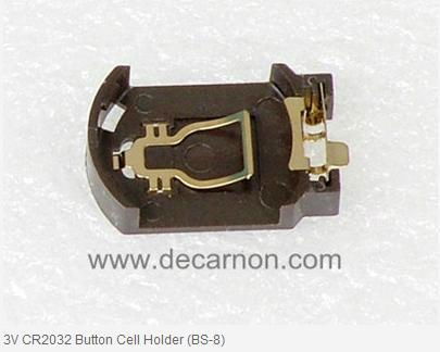 CR2032 Button Cell Holder (BS-7 Double Cells Holder)  2