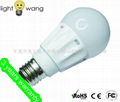 led 壓鑄球泡燈5W QP-0509  1