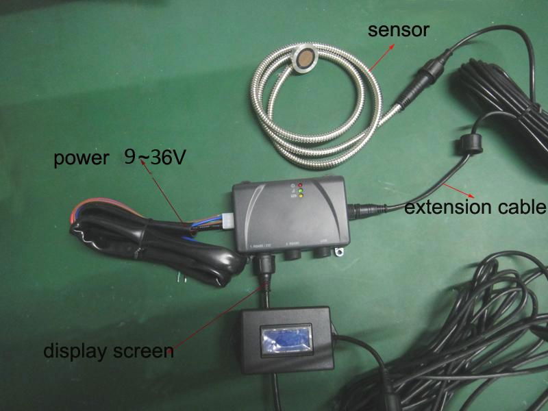 Ultrasonic Fuel Consumption Meter With Oil Level Sensor 3