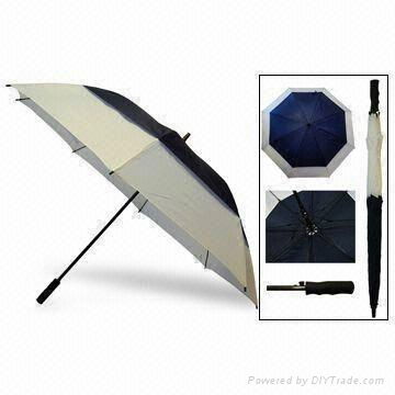 Automatic windproof golf umbrella