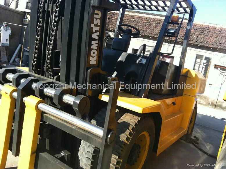  USED FORKLIFT KOMATSU 10tons  Japanese brand 3