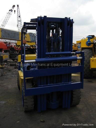 used forklift KOMATSU 4T diesel lifting machine 