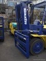 used forklift KOMATSU 4T diesel lifting machine  3