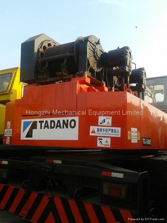 used crane of the TADANO TG500E 50T for sale  4