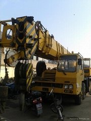 usedXCMG QY50 50T  truck crane of China origin
