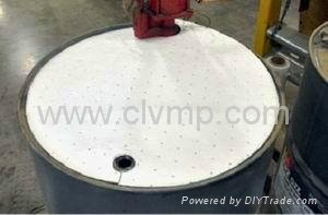 oil absorbent drum top covers-drum top covers