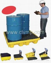Spill pallets - Nestable spill containment pallets