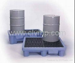 spill pallets-fluorinated spill containment pallets