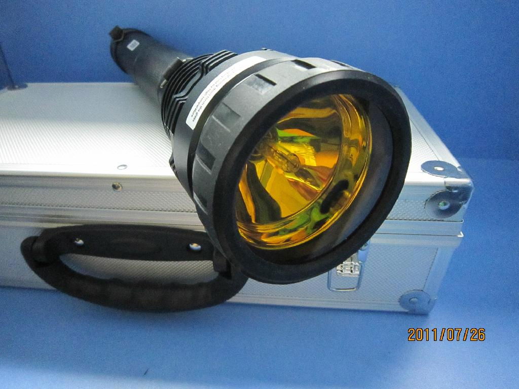 75w rechargeable hid flashlight 4