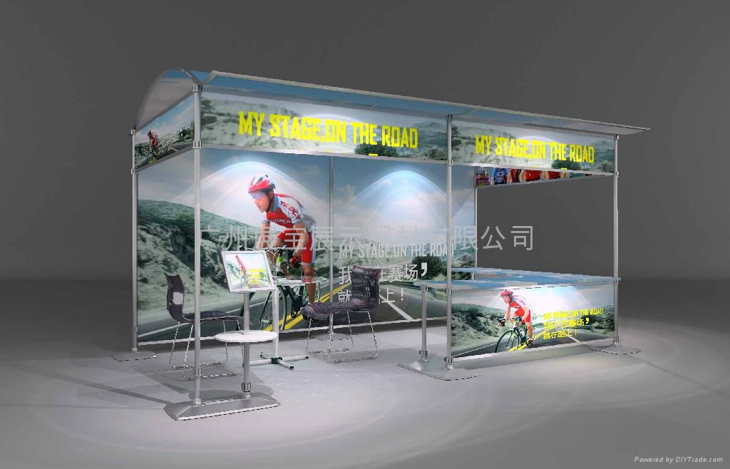 Fast exhibition display rack 4