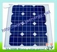 30W單晶太陽能電池板