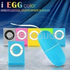 I EGG color, 20 Speeds Remote Control Vibrating Egg