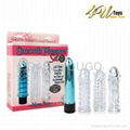 **SMOOTH PLEASURE**3 Replace silicone head Vibrator kits**BEST SELLERS*