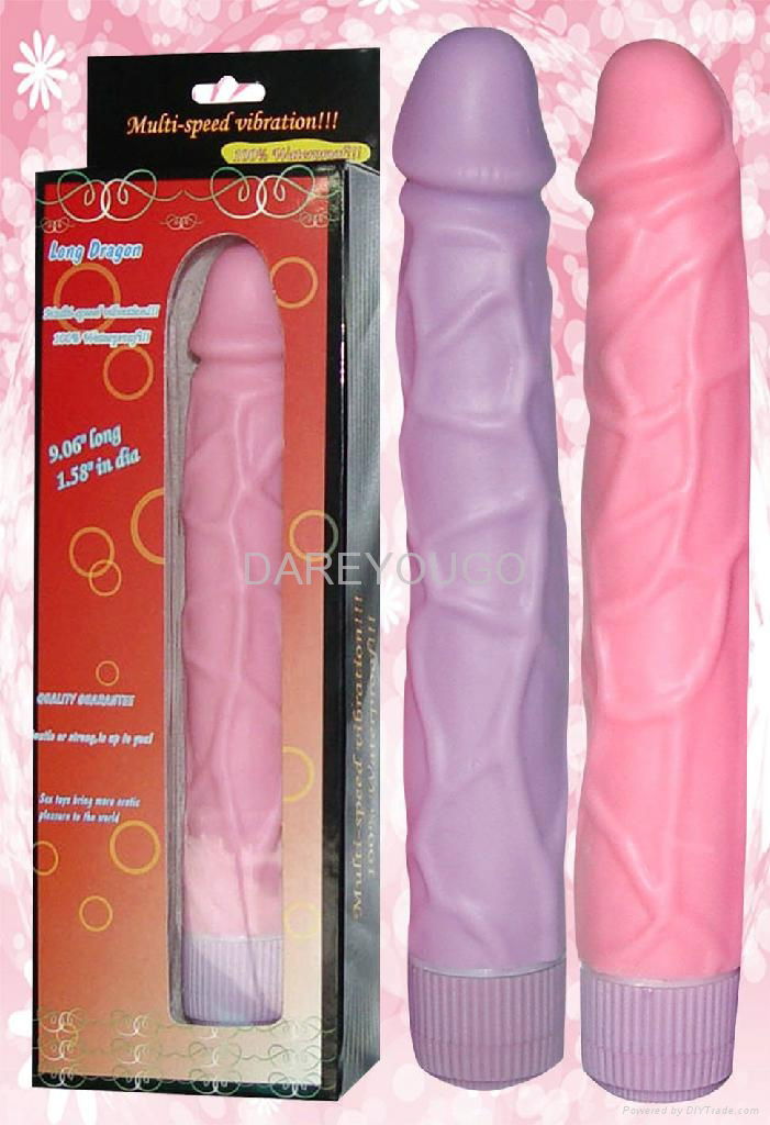 **LONG DRAGON**100% waterproof,Vibrators Dildos silicone*9 INCH*