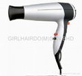 Hair Dryer with Foldable and Rotatable Handle, Ionic Function and LED for Option 1