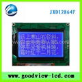 128x64 graphiclcd display  lcm module with parallel port/interface 1