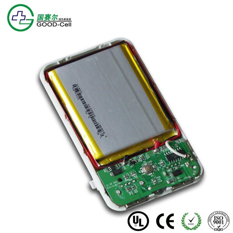  6000mAH  built in connector for Iphone, mobile power battery 5