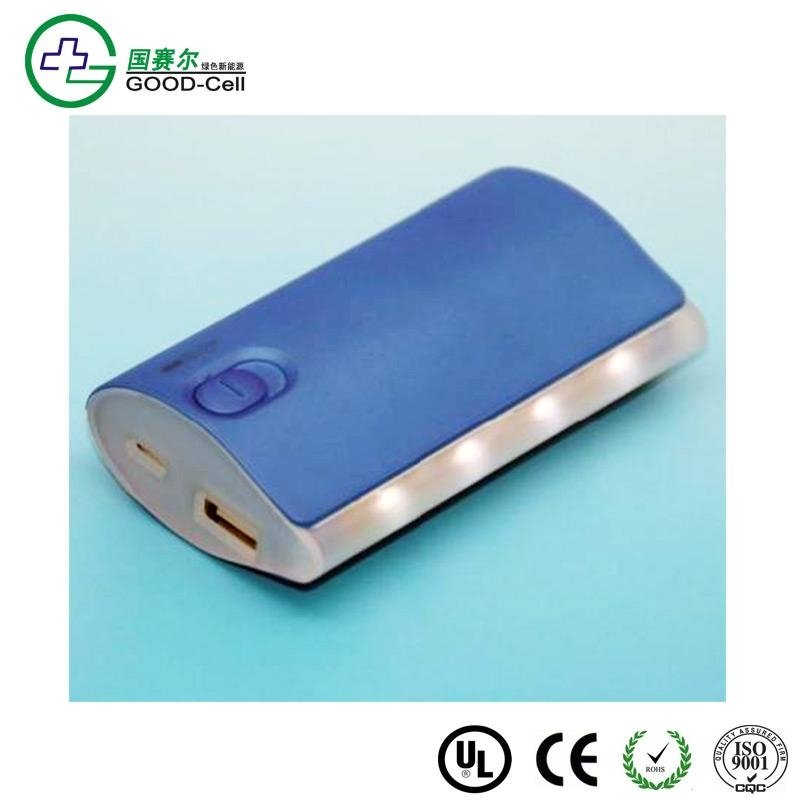 4400mAh emergency portable charger/recharger battery 2
