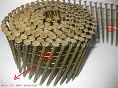 15 degree wire coil nails