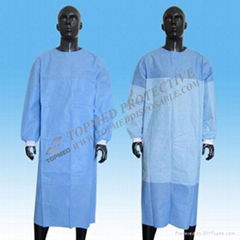 Disposable surgical gown