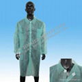 Disposable nonwoven lab coat 3