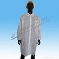 Disposable nonwoven lab coat 5