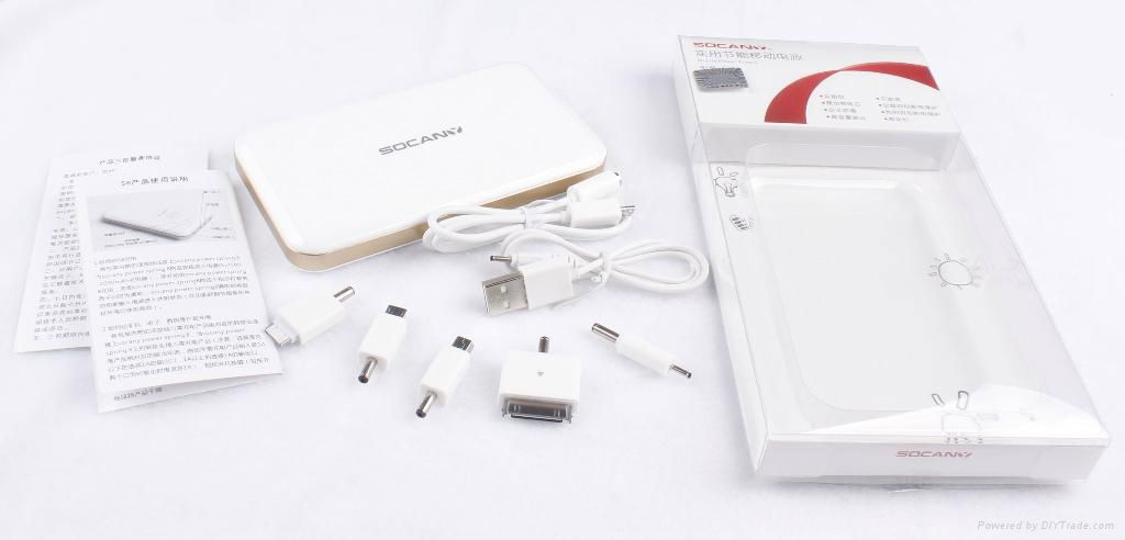 Universal USB Power Pack Power Bank Portable Charger Lithiim Polymer 10000mAH