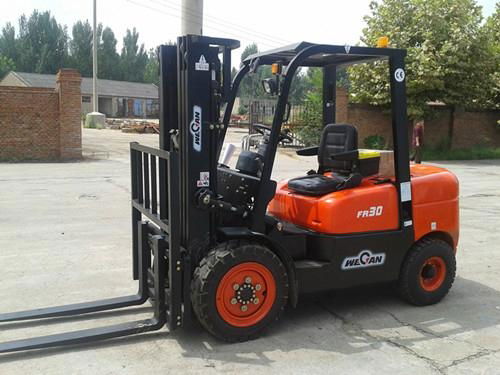 3 Ton LPG / Gasoline Forklift, 4.5m Mast, Side Shifter (CPQD30G 3