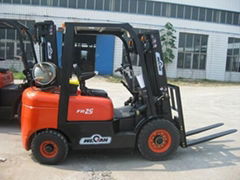 2.5 Ton LPG / Gasoline Forklift ,4.5M Mast,Side Shifter