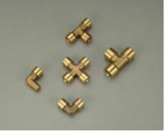 Brass fittings and distributors