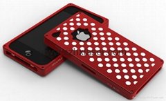 2012 New Exclusive Design!!! Unique Aluminum  Mobile Phone Case For iPhone4 5