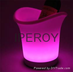 Colorful LED Ice Bucket with Remote Controller 3