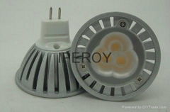 MR16 3x1W LED Spotlight