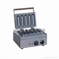 Hot Sale 220v/110v Electric US Hot Dog Waffle Maker Machine  2