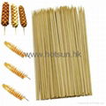 Hot Sale 14-Inch Bamboo Skewers for Lolly Waffle 1