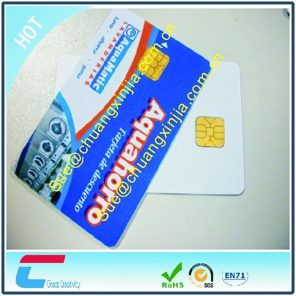 SLE5542 SLE5528 Contact Smart Card 2