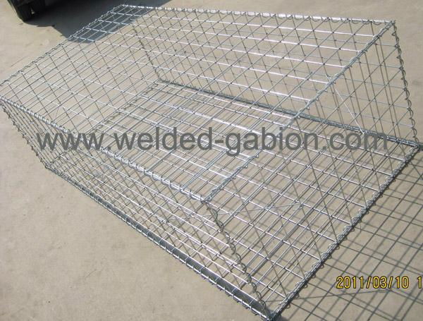 Steel welded wire gabions