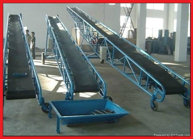 Large Capacity Inclined Belt Conveyor 