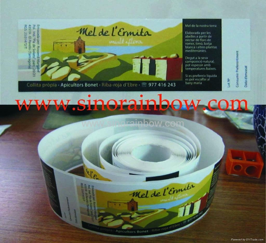 Custom Roll Paper Stickers